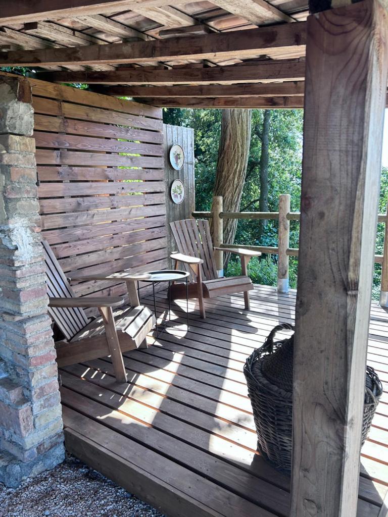 Casa Di Coraggio Villa Volterra Luaran gambar