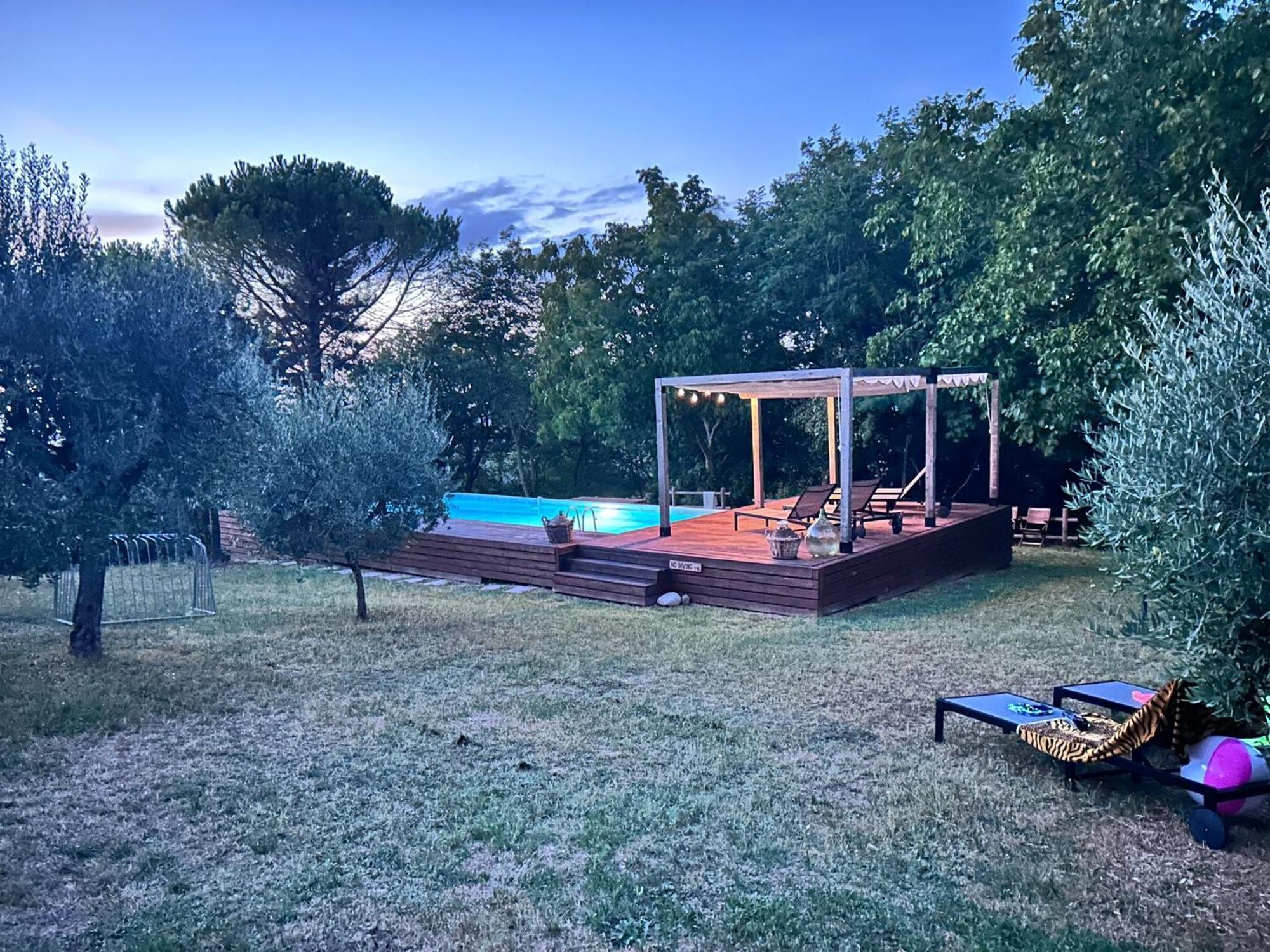 Casa Di Coraggio Villa Volterra Luaran gambar