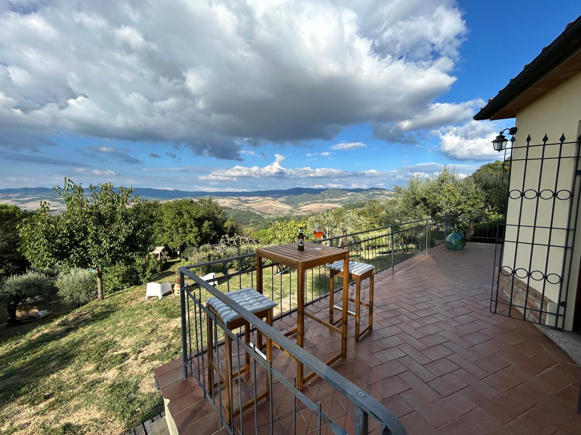 Casa Di Coraggio Villa Volterra Luaran gambar