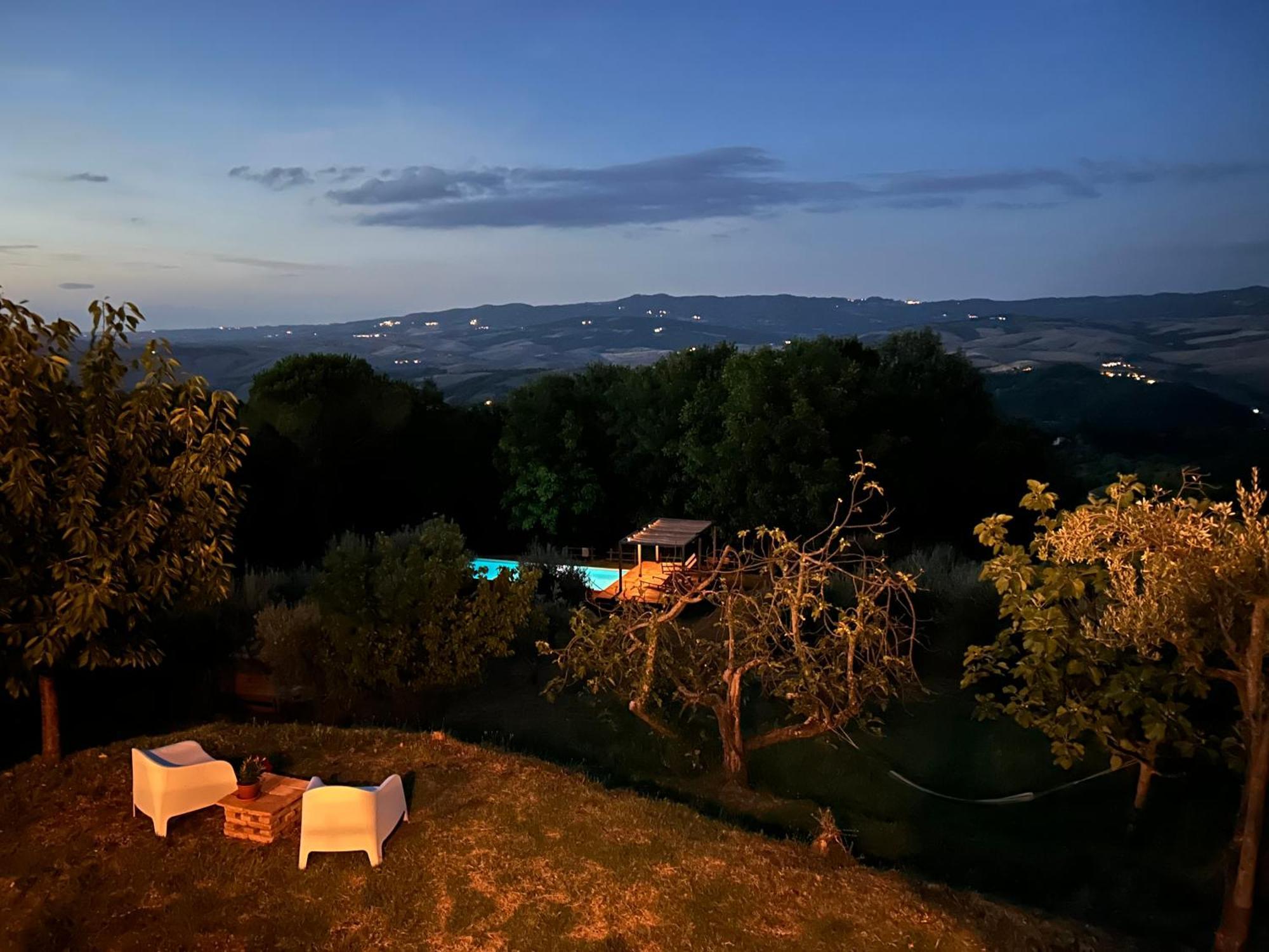 Casa Di Coraggio Villa Volterra Luaran gambar