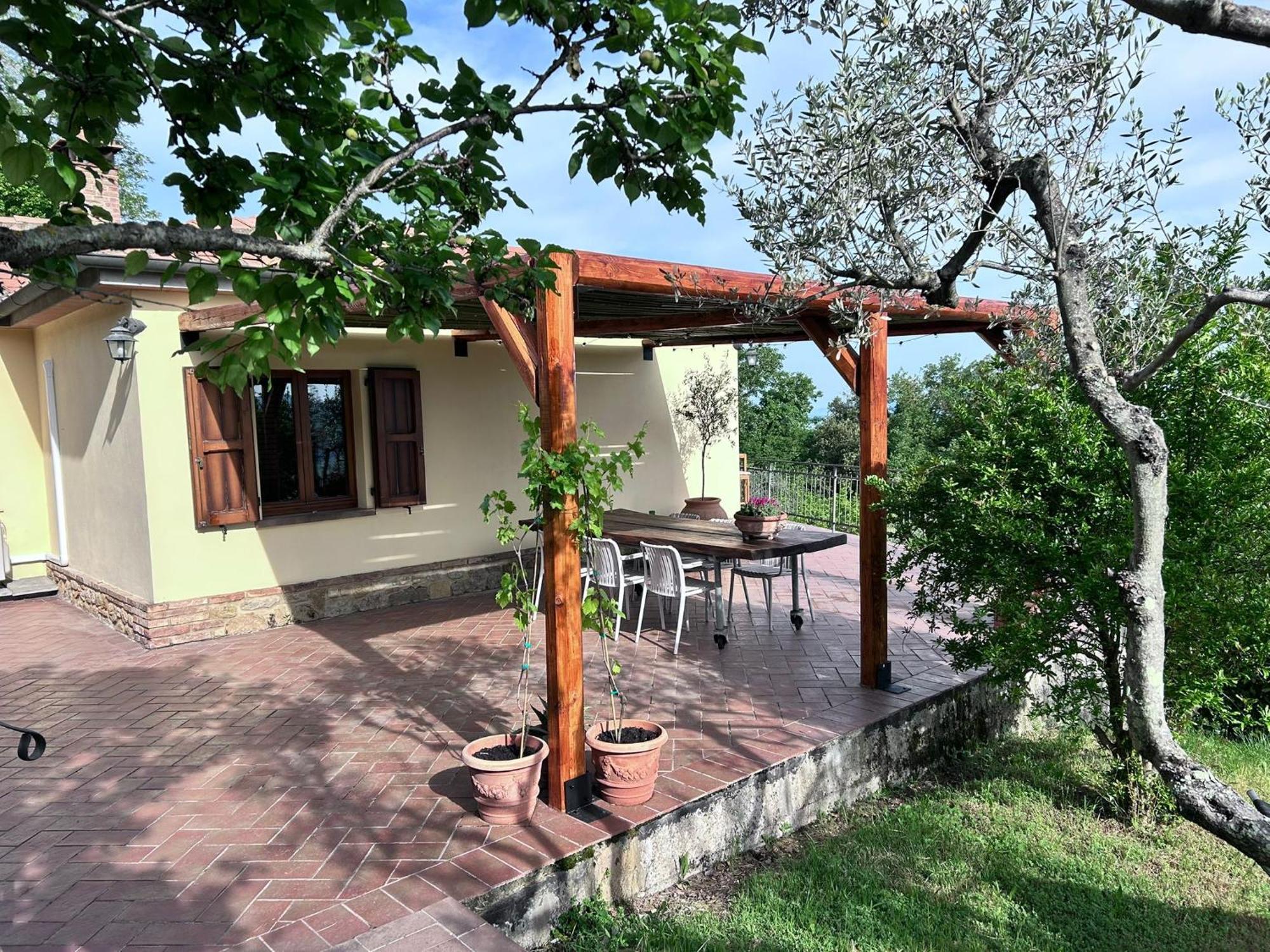 Casa Di Coraggio Villa Volterra Luaran gambar